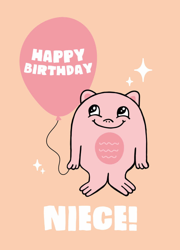 Happy Birthday Niece Card