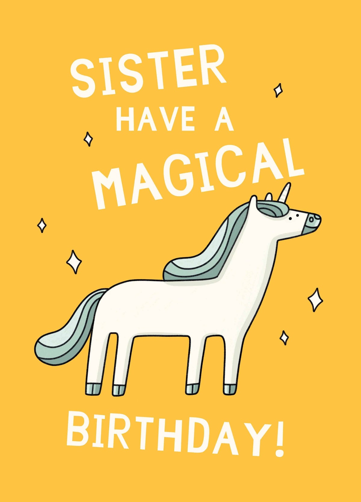 Sister Have Magical Birthday Card