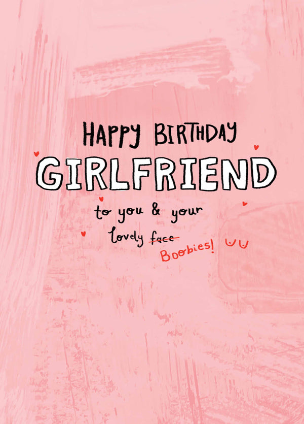 Happy Birthday Girlfriend Card