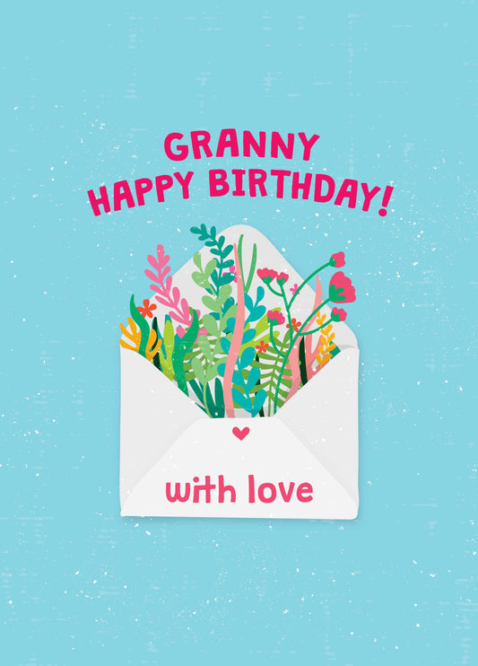 Granny Happy Birthday Card