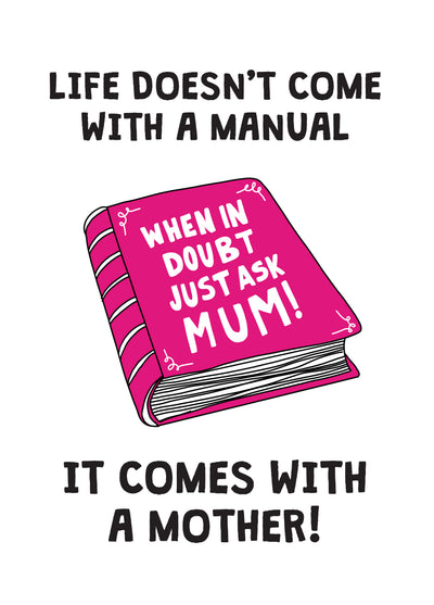 Manual Mother's Day Card