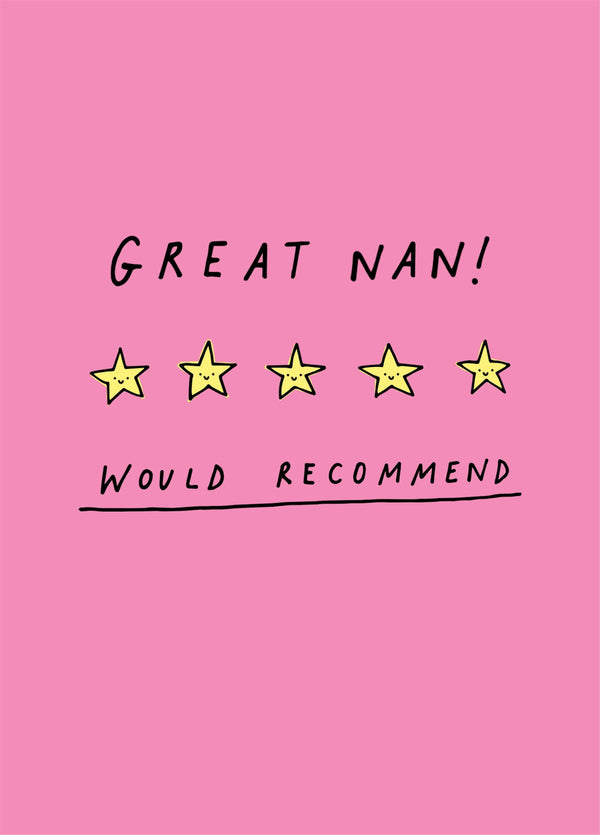 Five Star Nan Card