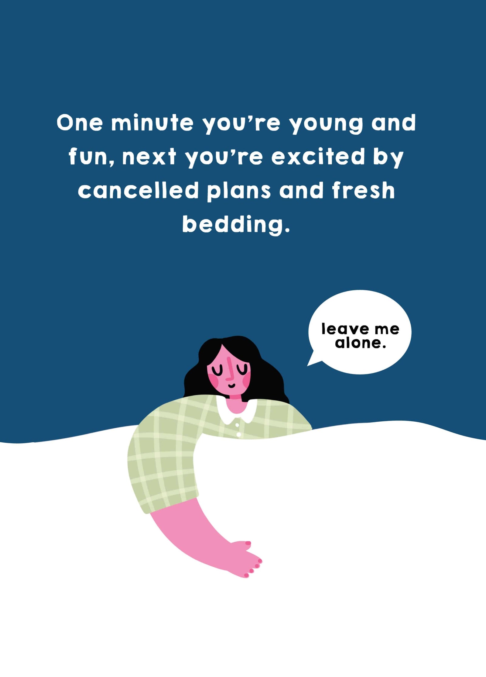 Fresh Bedding Birthday Card