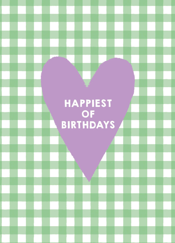 Happiest Of Birthdays Card