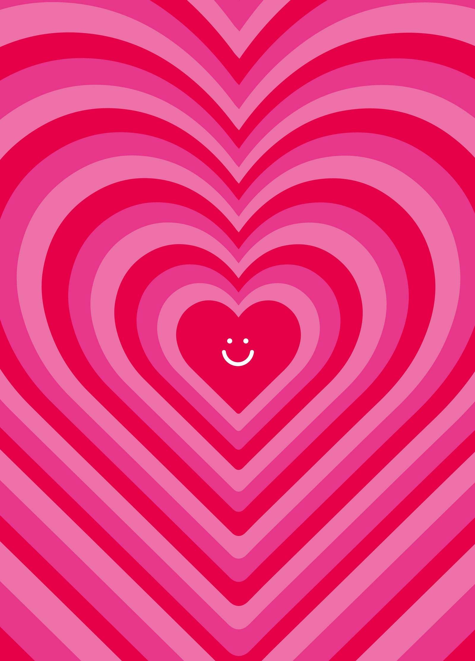 Smiley Heart Valentine's Card