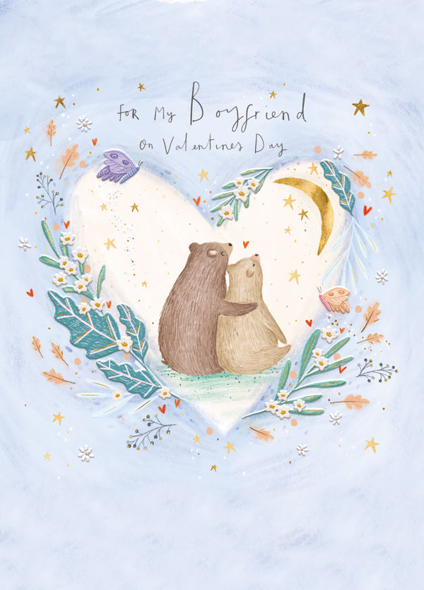 Boyfriend Bear Couple Valentine's Card