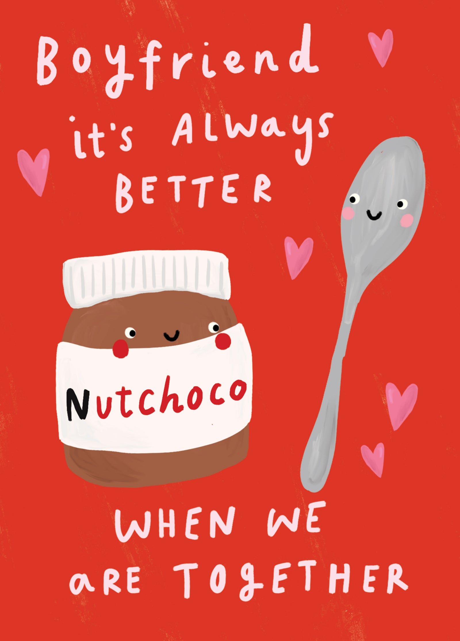 Boyfriend Better Together Valentine's Card