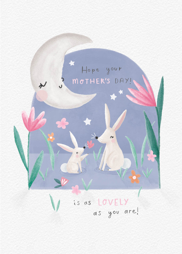 Lovely Bunnies Mother's Day Card