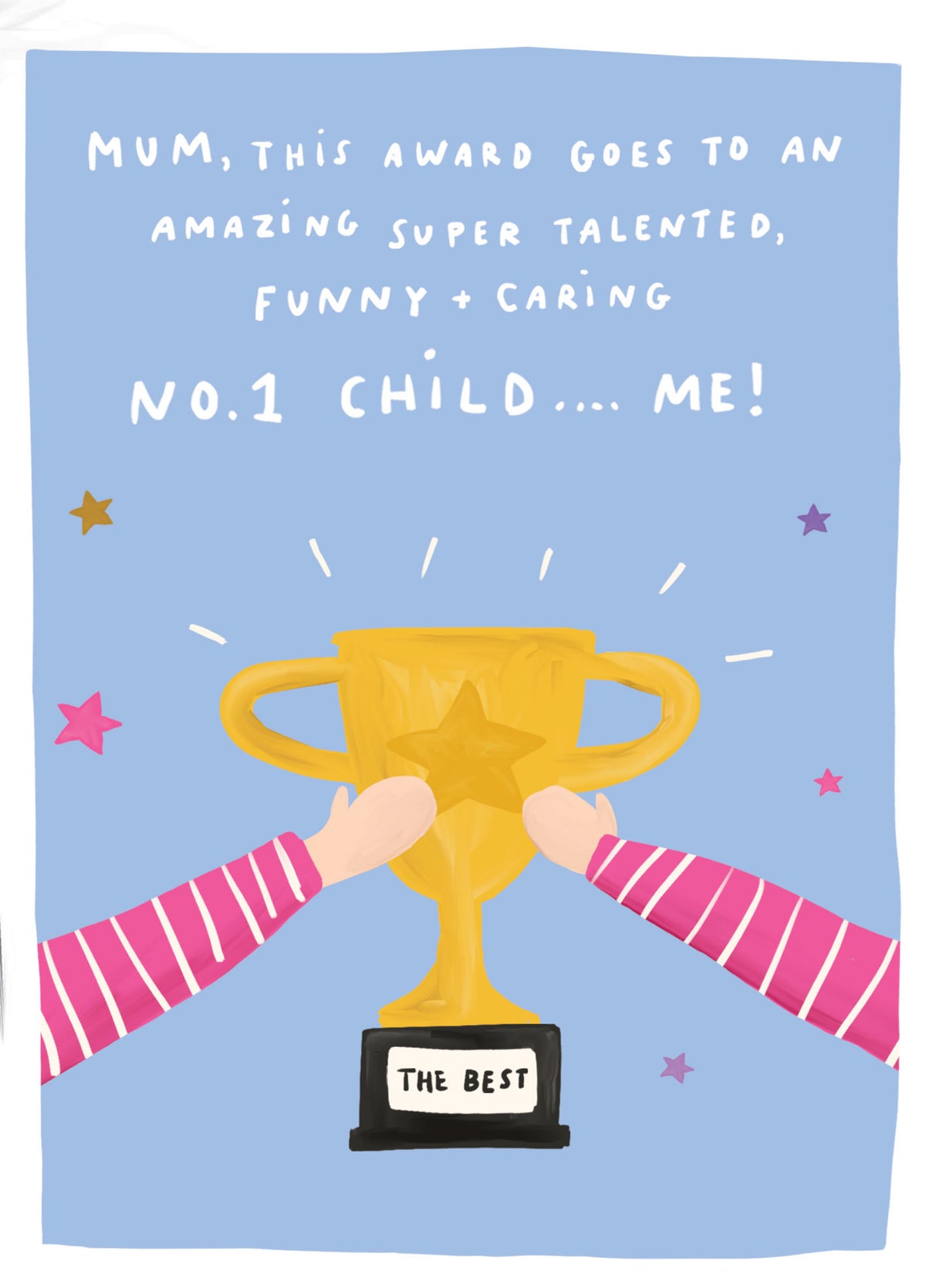 No.1 Child Mother's Day Card