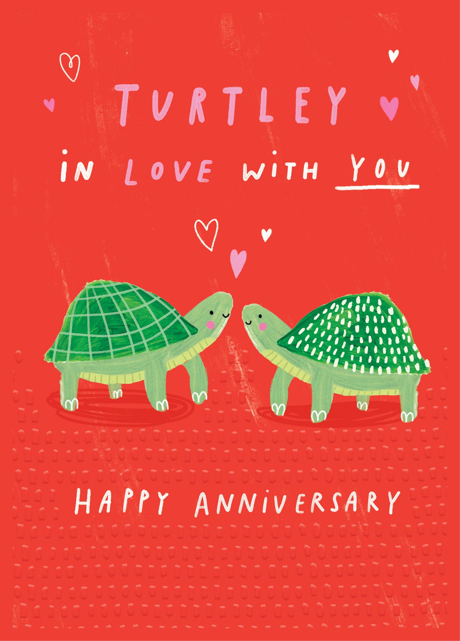 Turtley In Love Anniversary Card