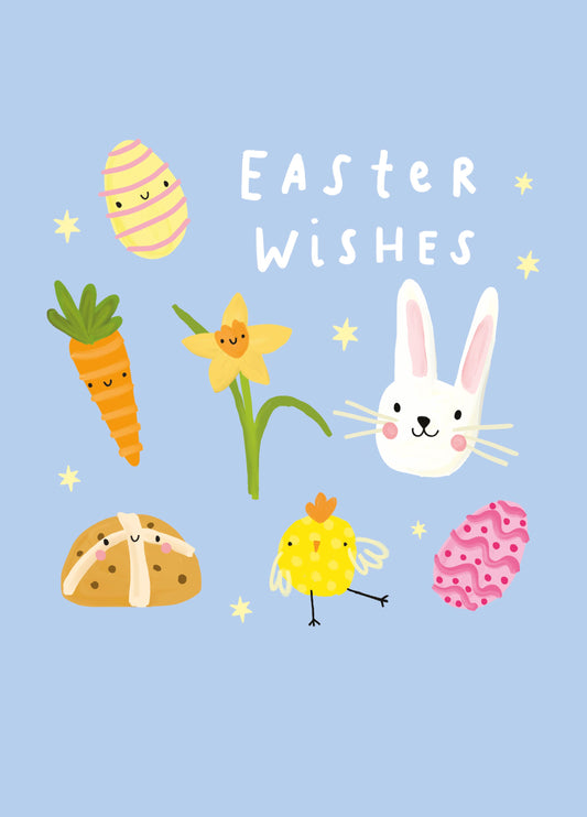 Adorable Easter Wishes Card