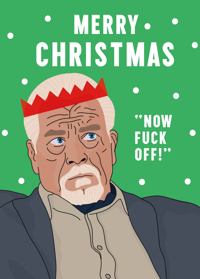 Logan Roy Succession Christmas Card