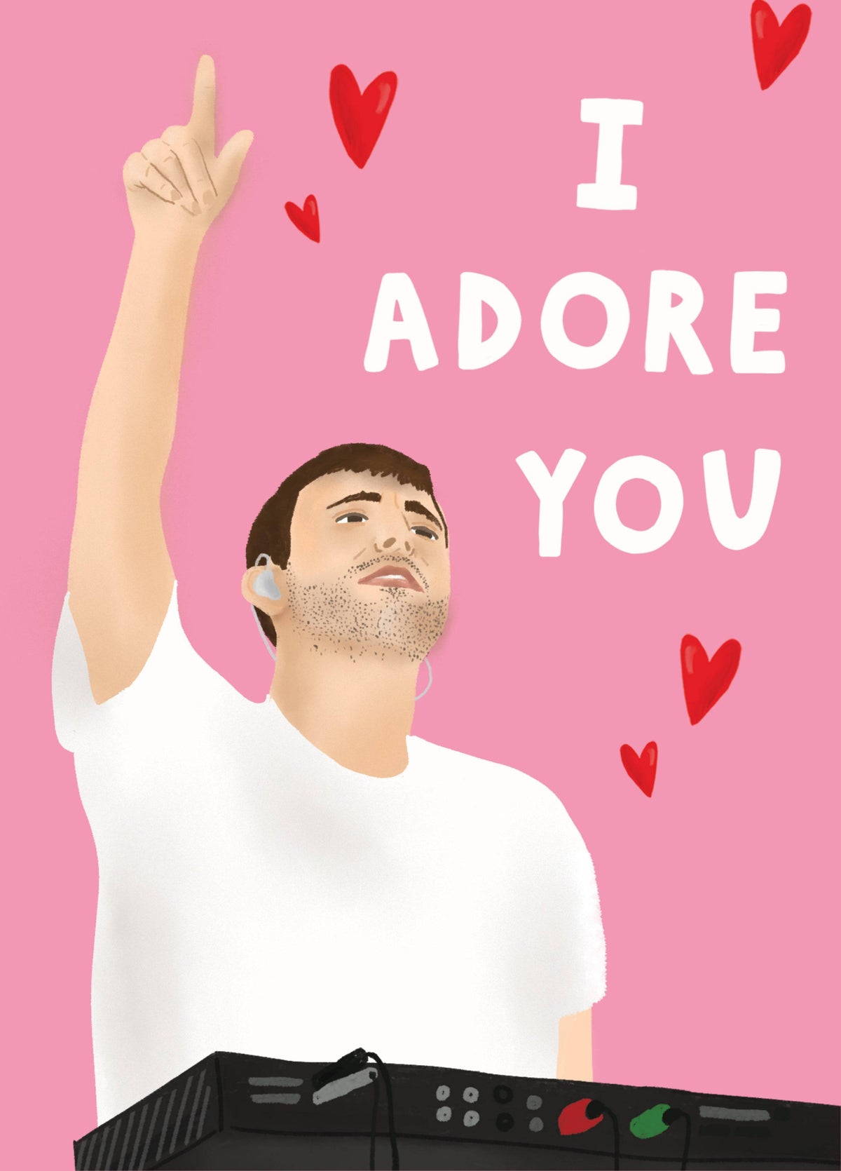 Fred Again Adore You Valentine's Card