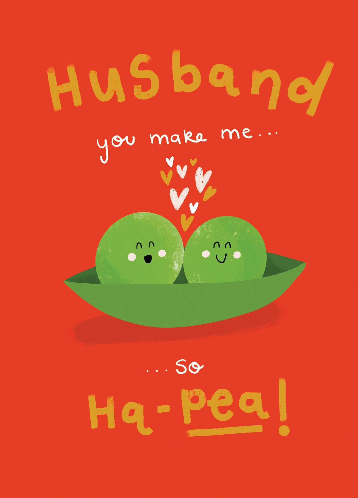 Husband Ha-Pea Valentine's Card