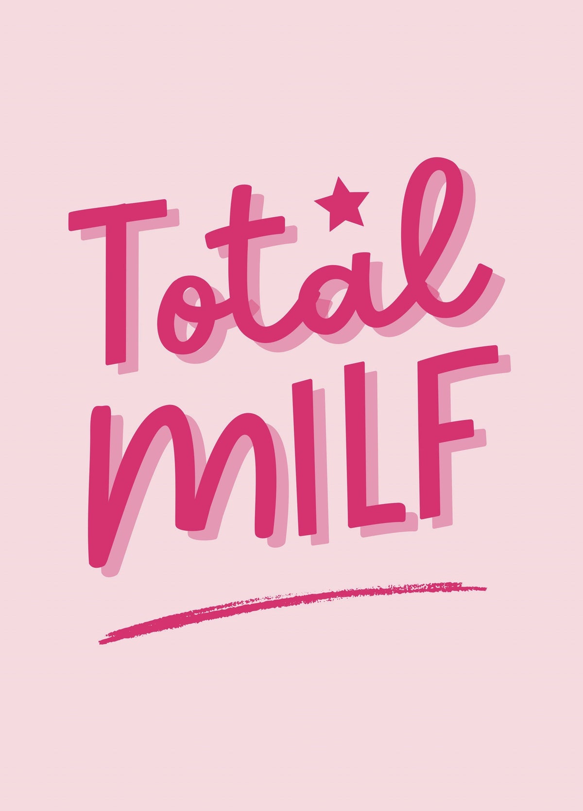 Funny Mother’s Day Card For Wife - Total MILF