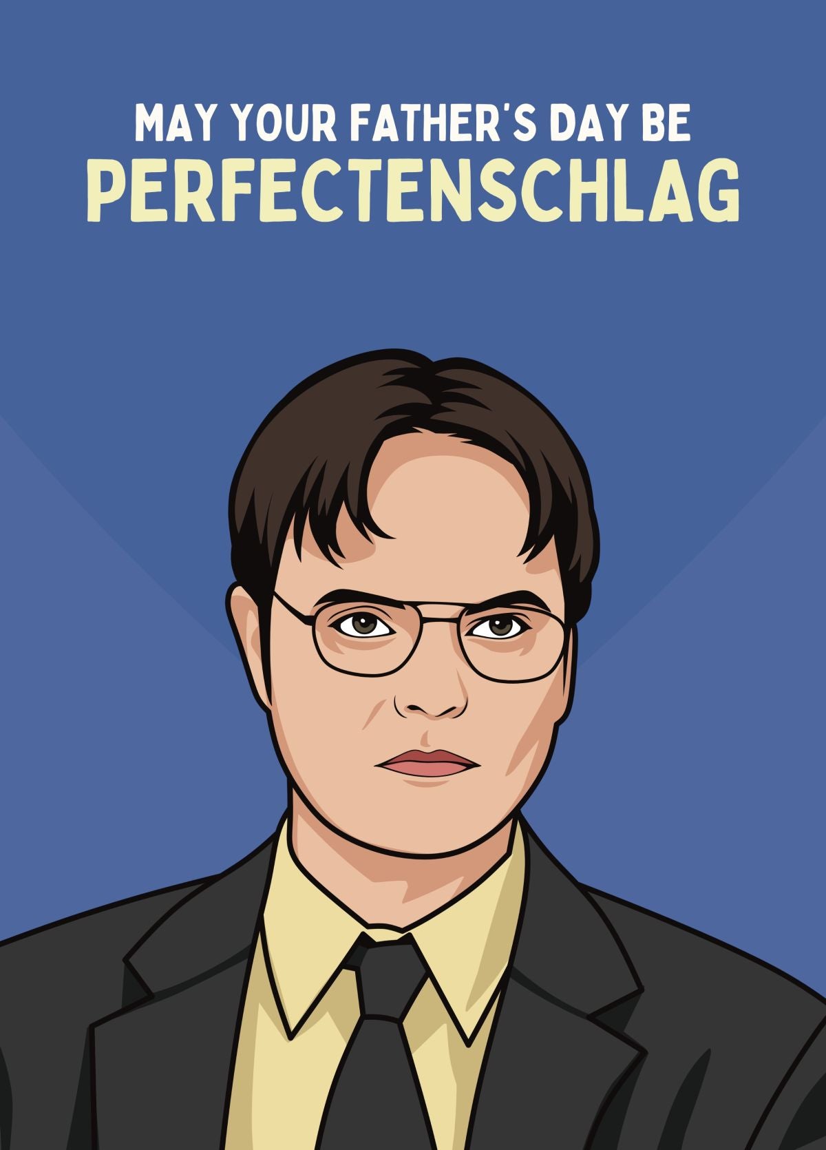 Funny The Office Father’s Day Card - Perfectenschlag Dad
