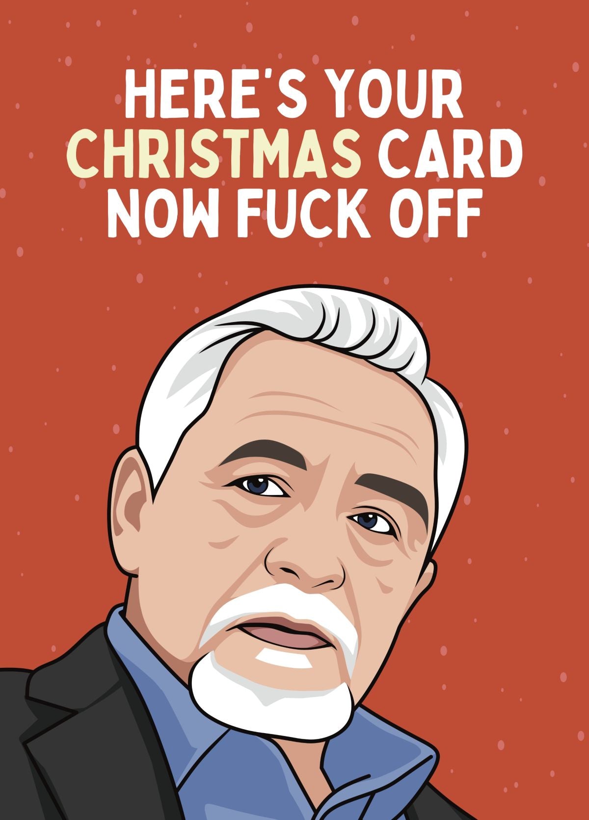 Funny Logan Roy Christmas Card - Succession Christmas