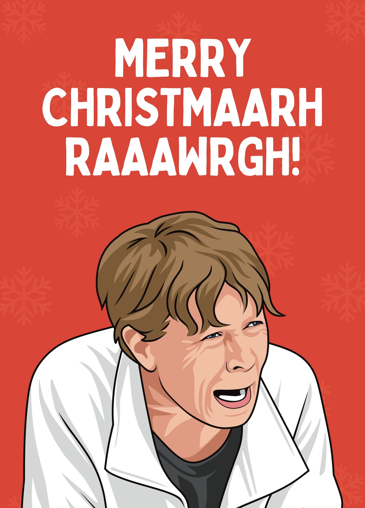 Merry Christmaargh! - Celia Imrie Christmas Card