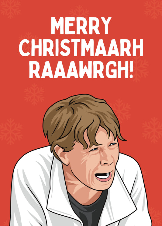 Merry Christmaargh! - Celia Imrie Christmas Card