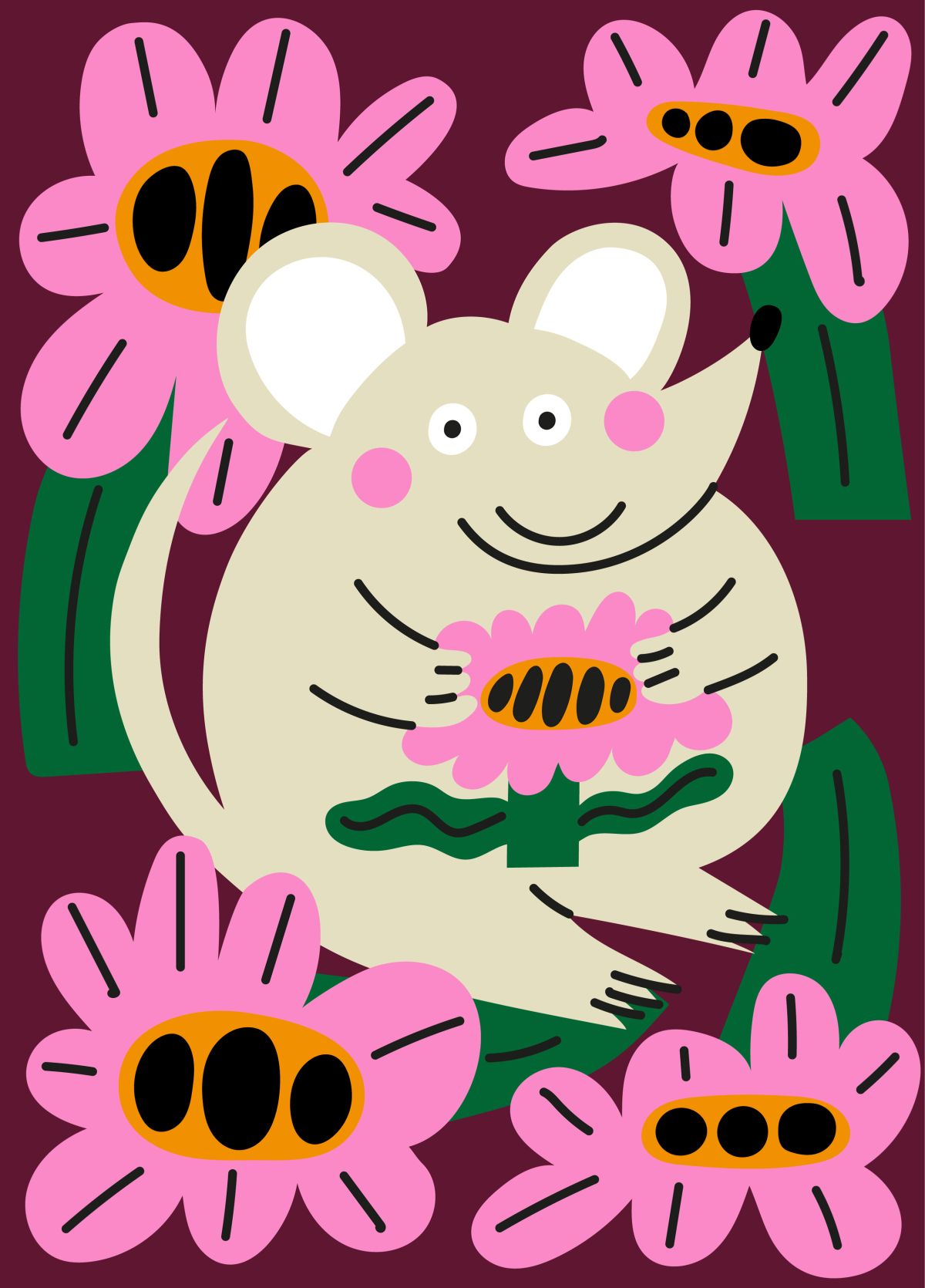Tiny Mouse, Big Birthday Wishes