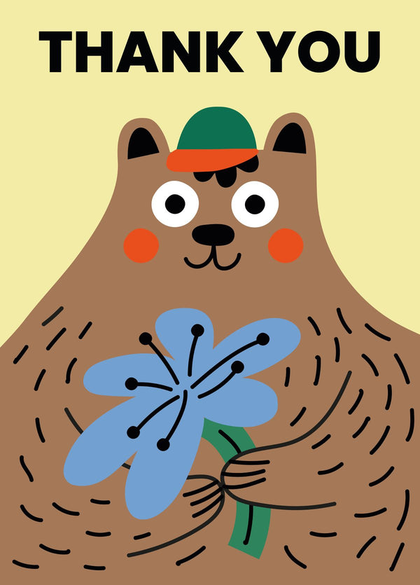 Thank You Cute Bear