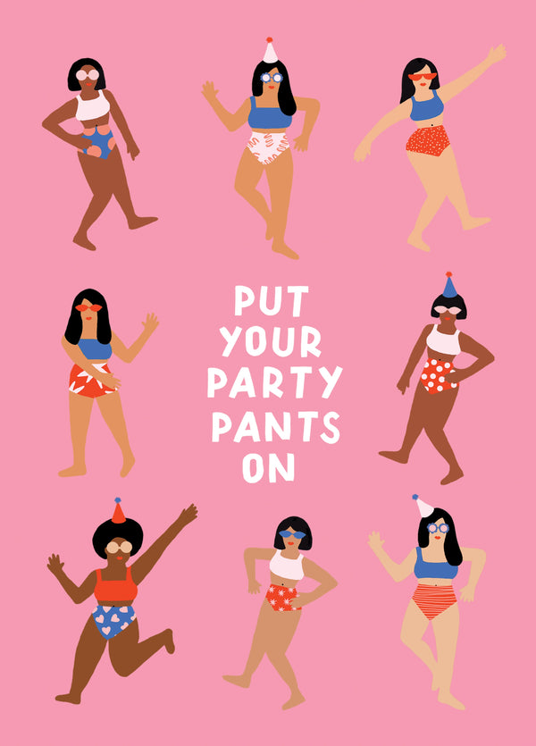 Party Pants Card