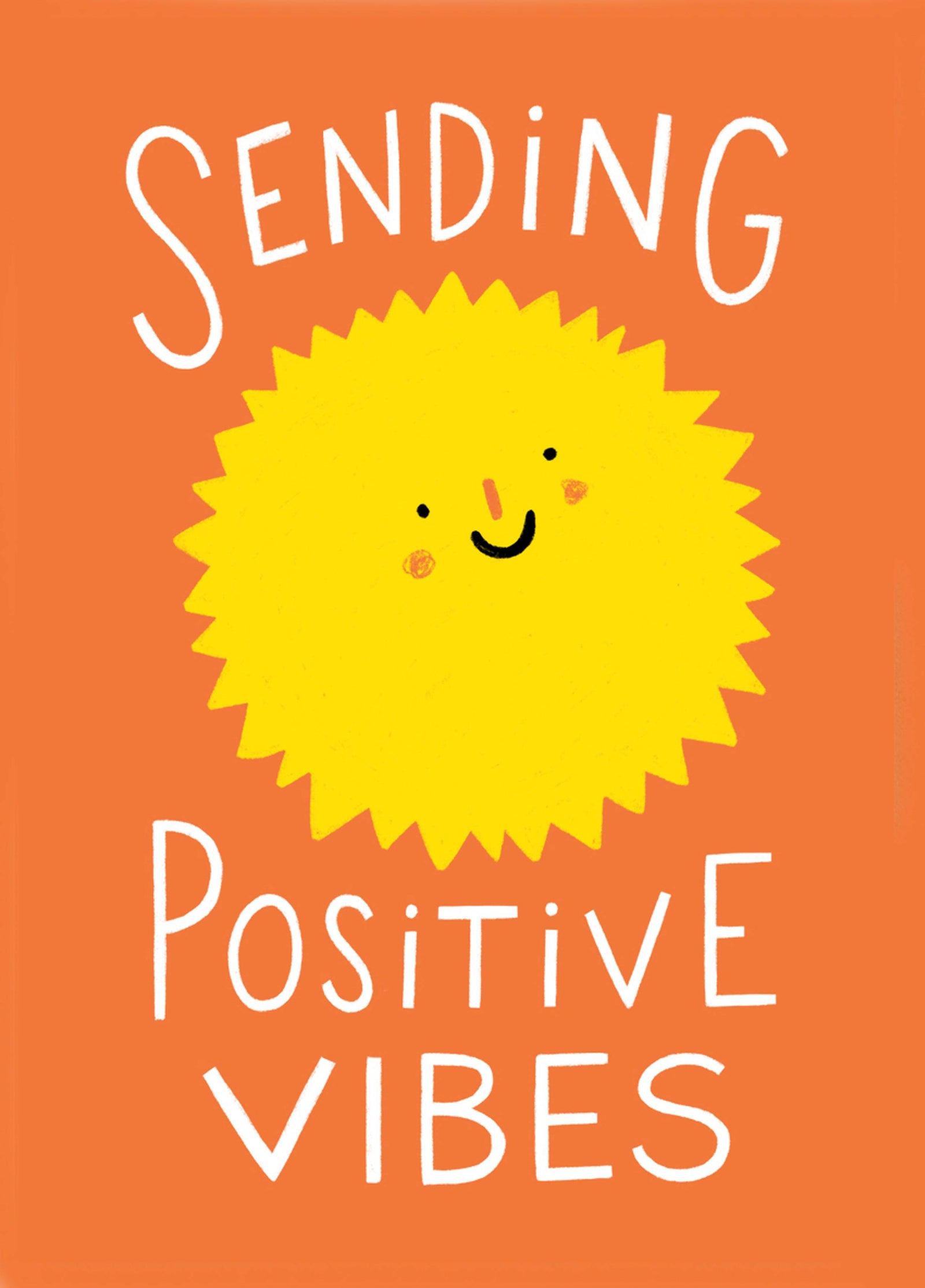 Sending Positive Vibes Card
