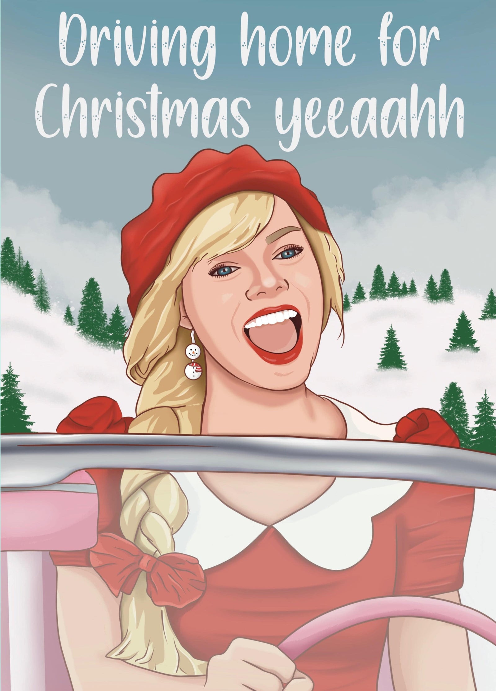 Barbie Christmas Card