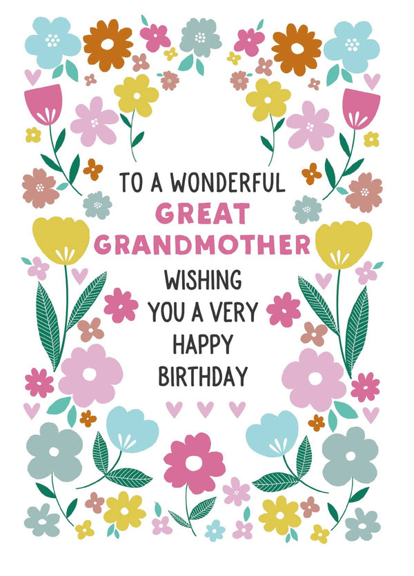 Happy Birthday Great Grandmother