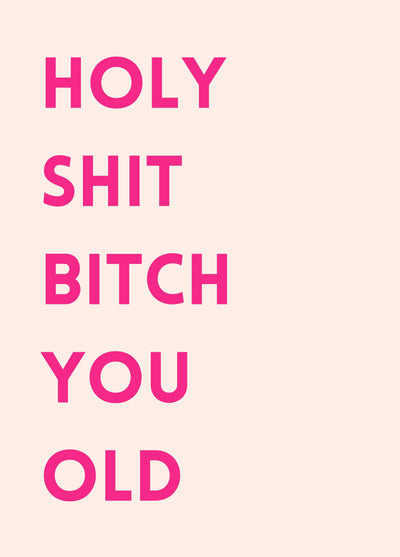 Funny Birthday Card For Her Women Female Friend