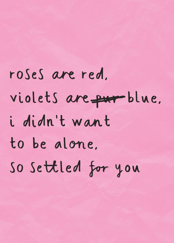 Settled For You Card
