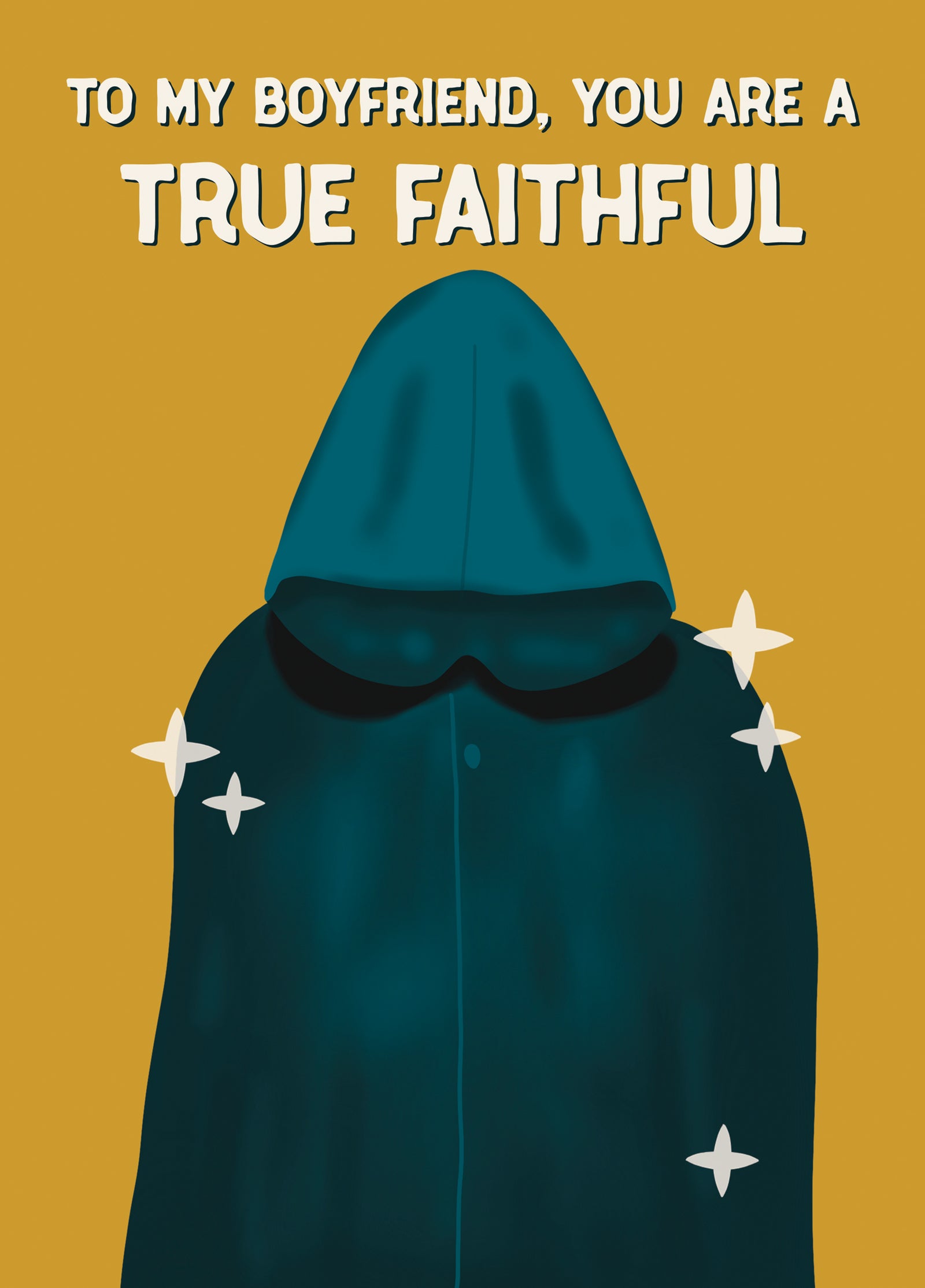 True Faithful Traitors Valentine's Day Card For Boyfriend