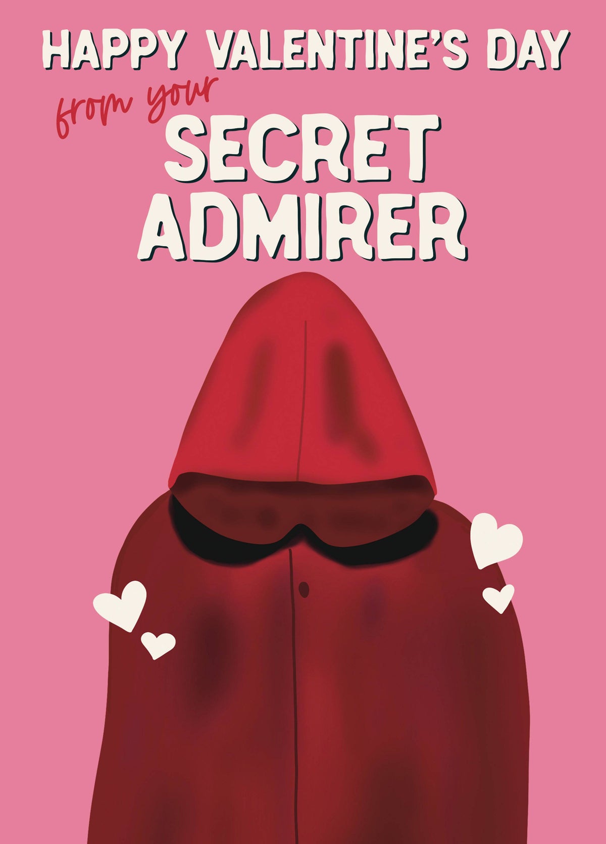 Secret Admirer Traitors Valentine's Day Card