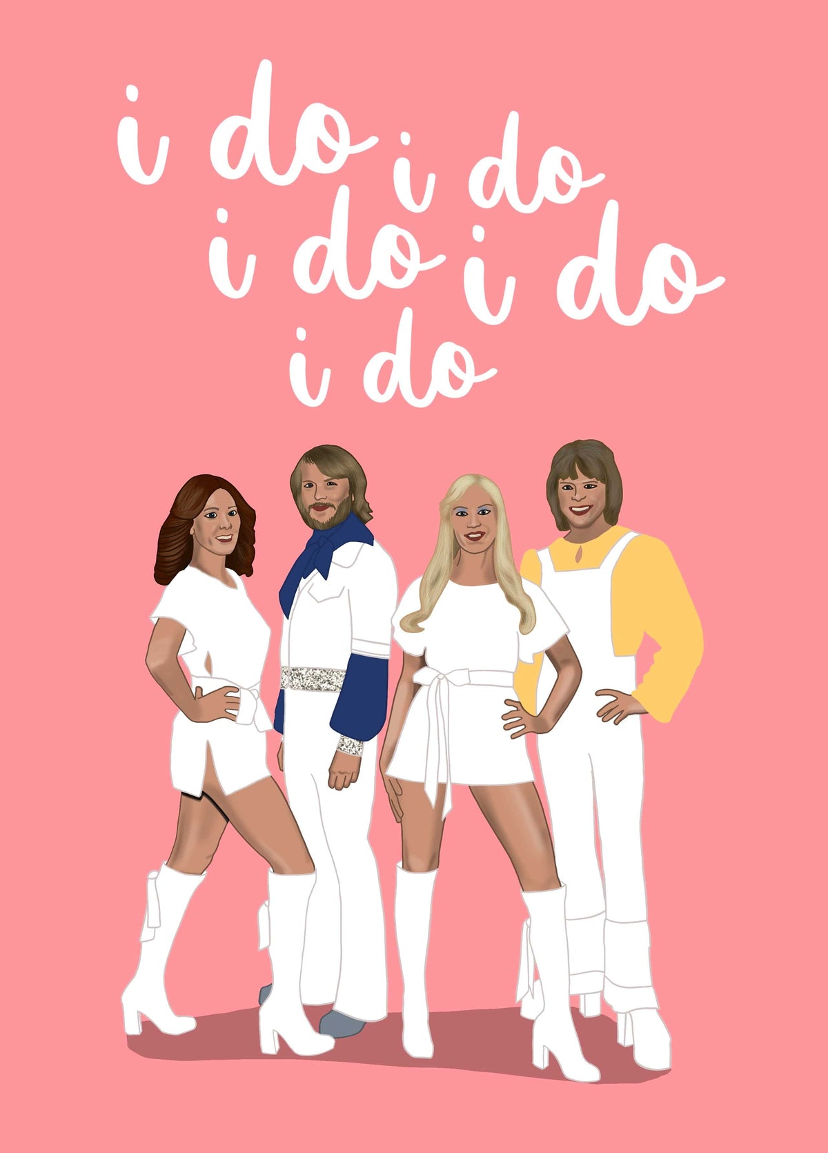 ABBA I Do Card