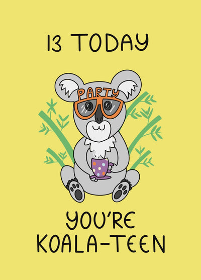 Happy 13th Birthday! Card