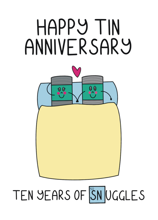 Happy Tin Anniversary - 10 Years!