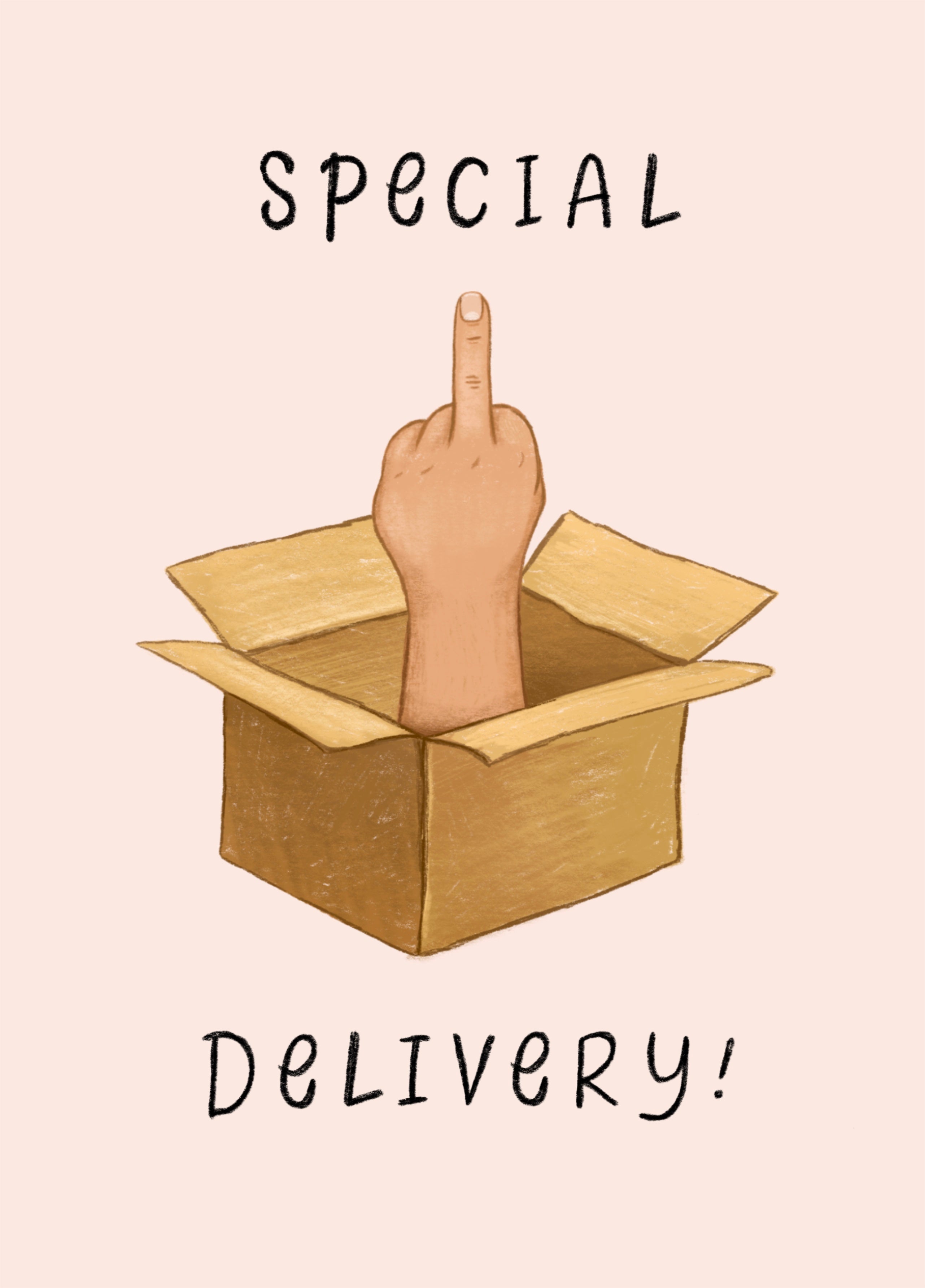 Special Delivery Greeting Card – Scribbler Cards & Gifts
