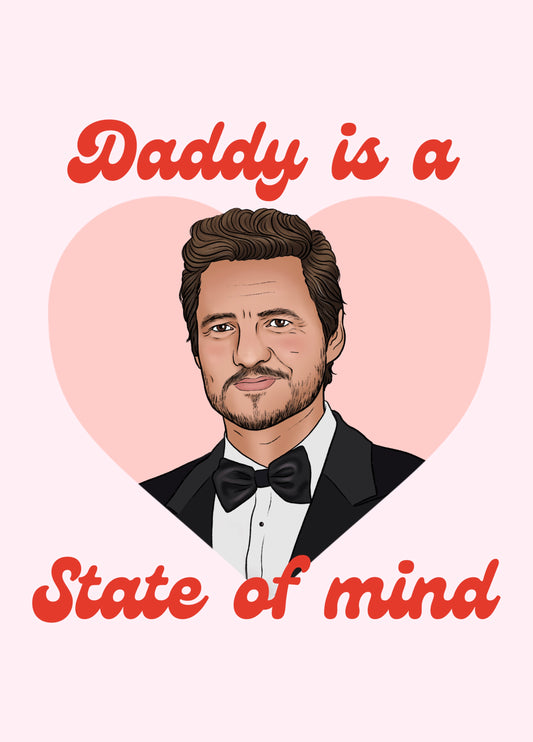 Daddy Is A State Of Mind — Funny & Stylish Dad Card