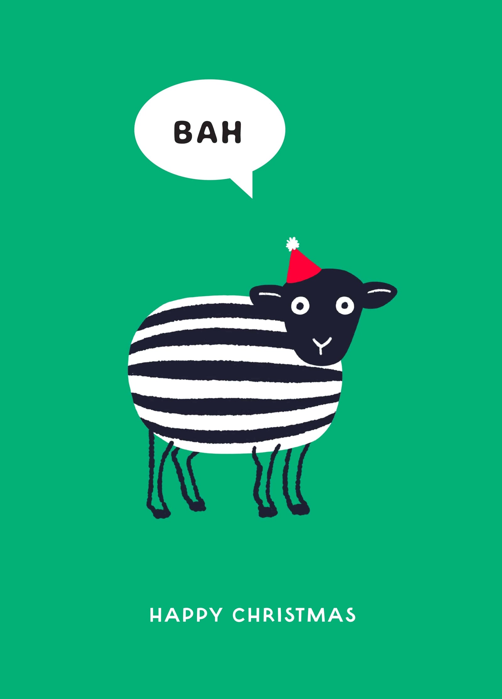 Bah Humbug Christmas Card