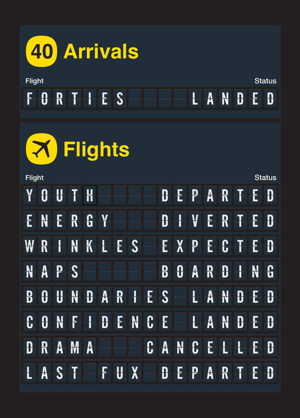 40 Arrivals