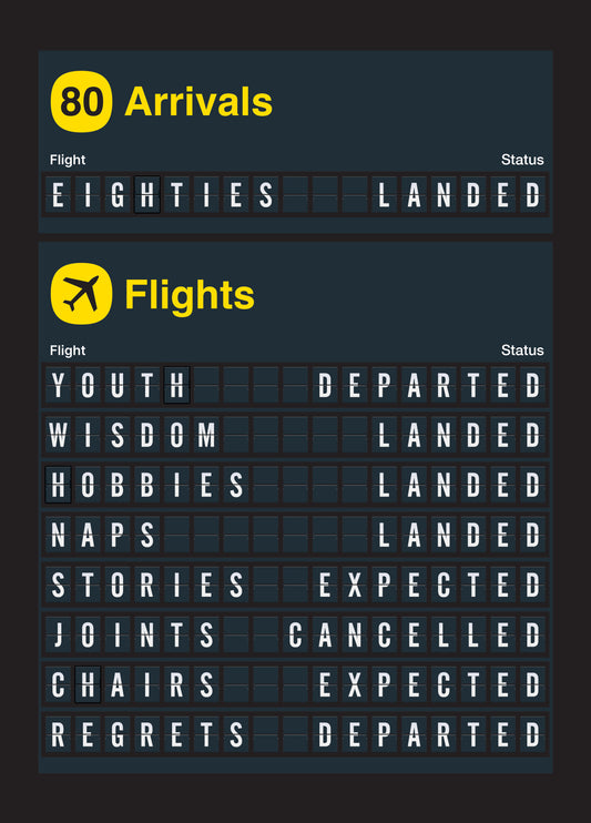 80 Arrivals