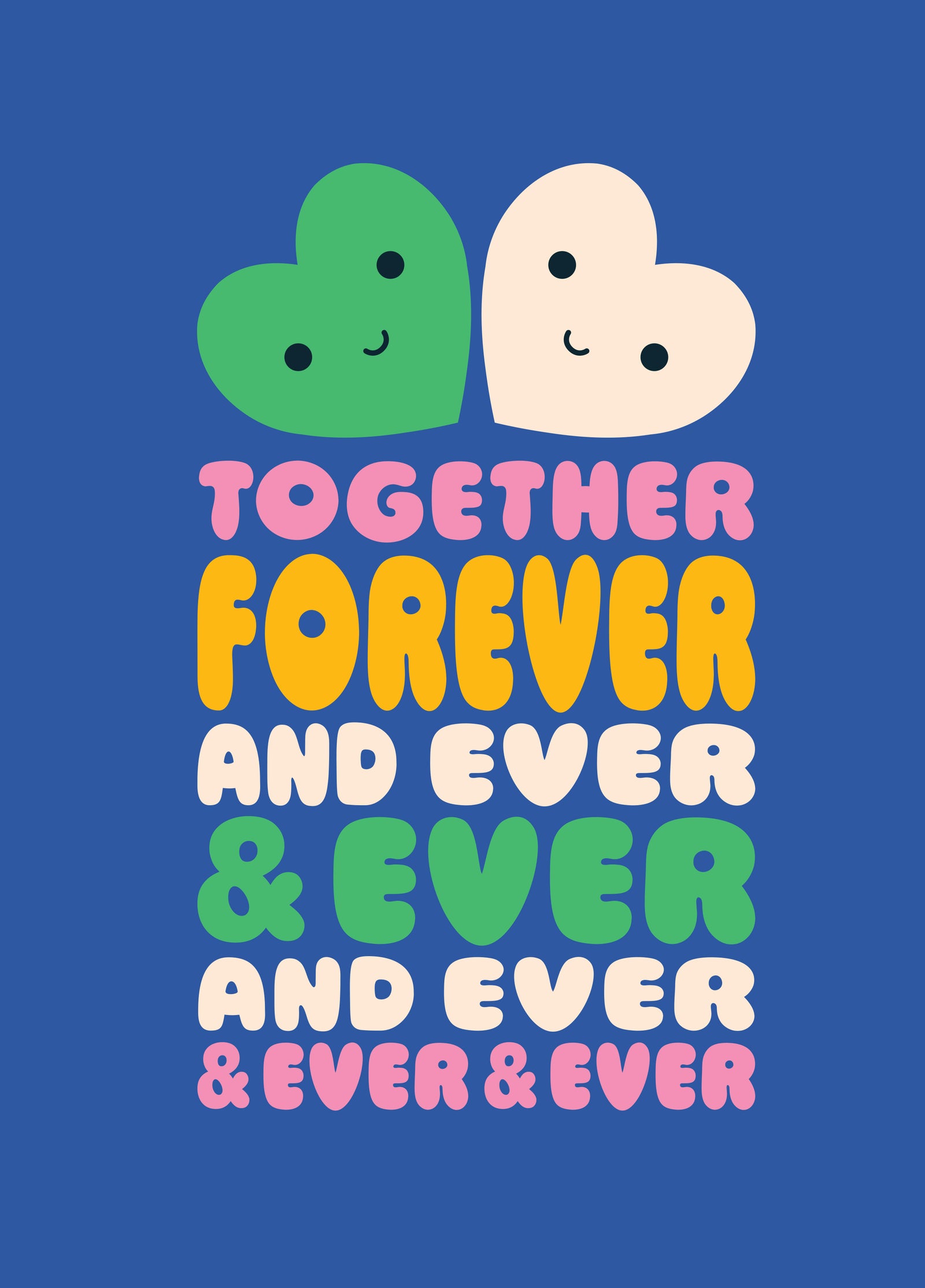 Together Forever And Ever Love Card