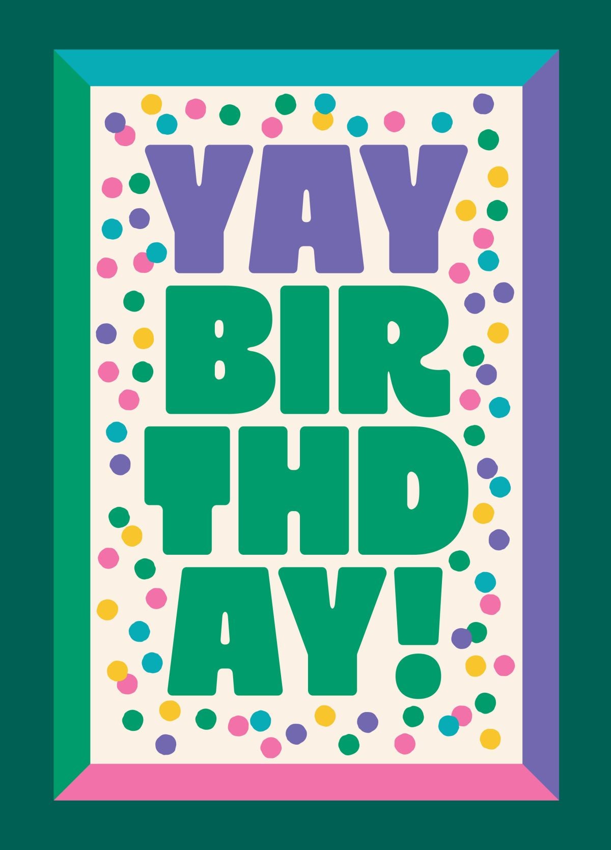 Yay Birthday Card