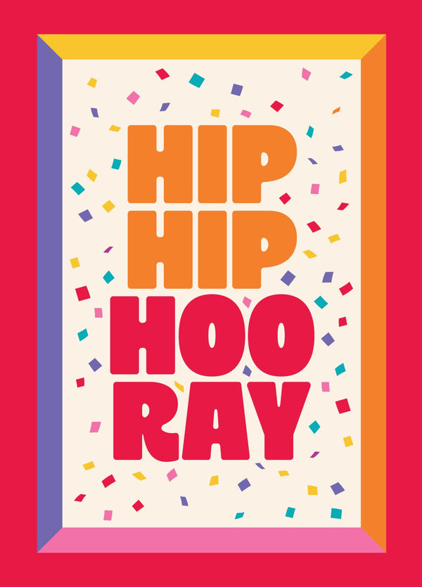 Hip Hip Hooray Card