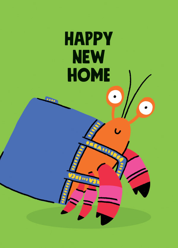 Hermit Crab Ikea New Home Card