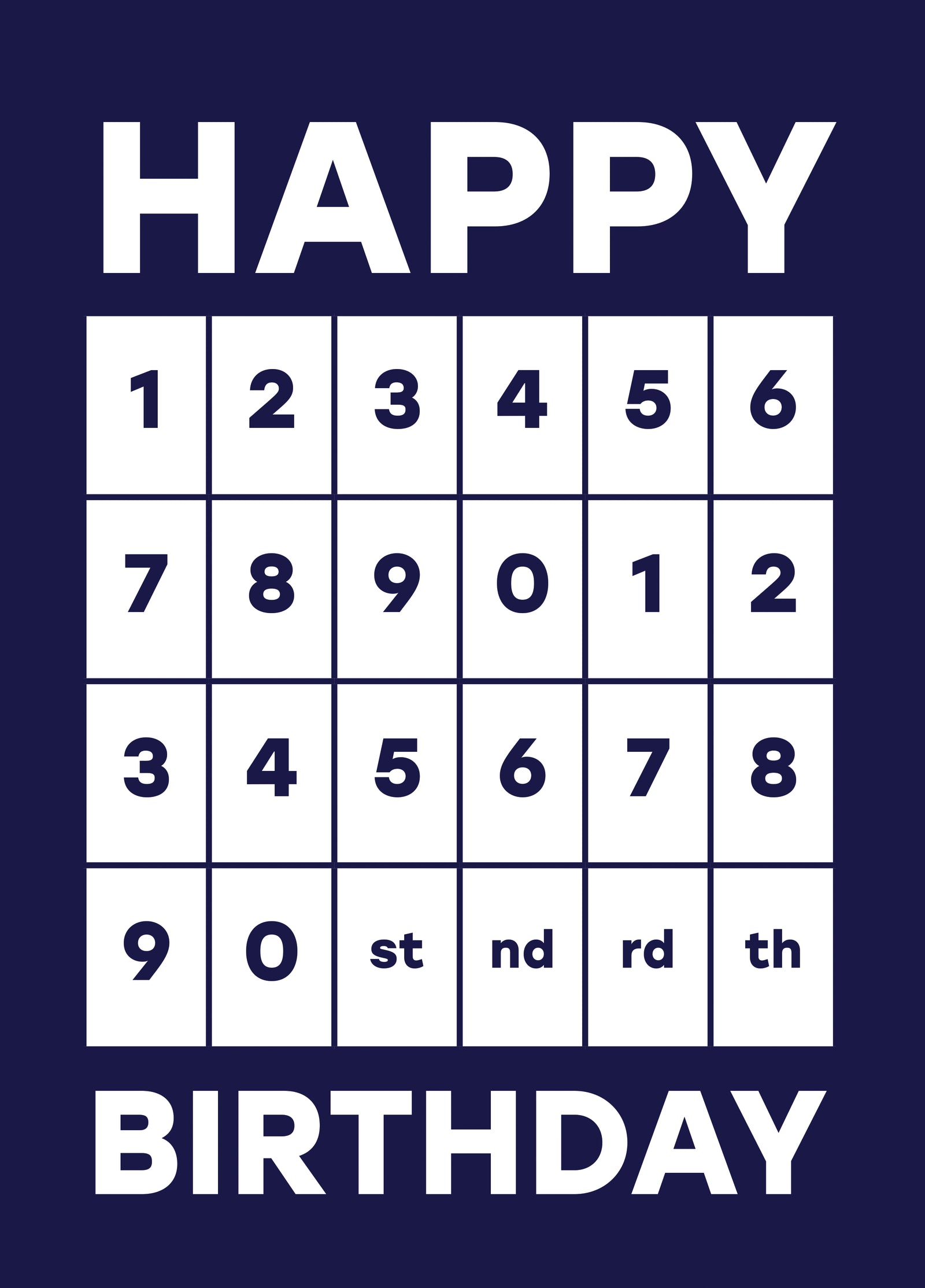Happy Any Birthday