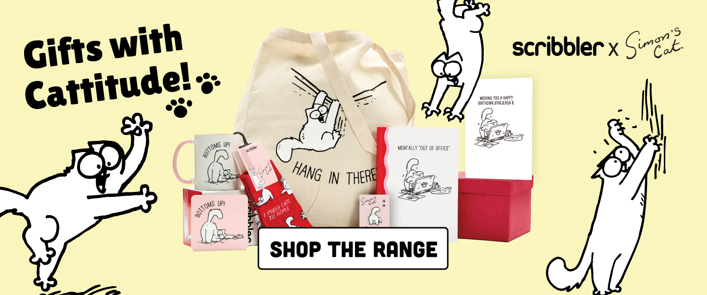 Gifts with Cattitude! Shop Simon's Cat Gifts!