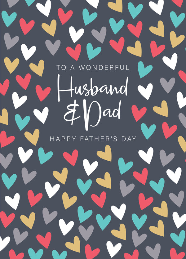 To A Wonderful Husband & Dad Card