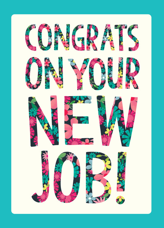 Congrats On The New Job Card