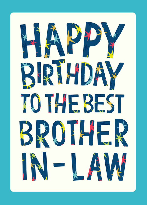 Happy Birthday To The Best Brother In Law